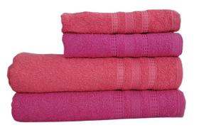 Jogo Toalha de Banho e Rosto Sky 4 Peças Atlântica