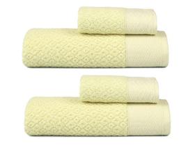 Jogo Toalha De Banho Gigante 4 Pçs Capri Atlântica Jogo Toalha De Banho Gigante 4 Pçs Capri Atlântica