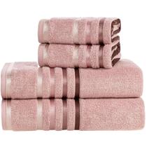 Jogo Toalha de Banho Karsten Gigante Fio Penteado 4 Peças Jogo Toalha de Banho Karsten Gigante Fio Penteado 4 Peças