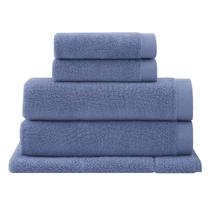 Jogo Toalha Dual Air 100% Algodão 5 Peças Azul Buddemeyer