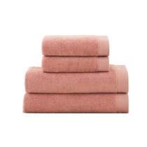 Jogo Toalha Gigante Dual Air 100% Algodão 4 Peças Goiaba Jogo Toalha Gigante Dual Air 100% Algodão 4 Peças Goiaba