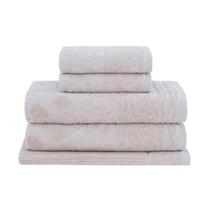 Jogo Toalha Gigante Tucano Bege 5 Peças Buddemeyer Jogo Toalha Gigante Tucano Bege 5 Peças Buddemeyer