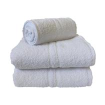 Jogo Toalha Hotel Pousada Motel 4 Banho 2 Rosto Lufamar 350gr/m² Basic