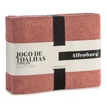 Jogo Toalhas Banho Altenburg 5p Favo Goiaba Rosa Jogo Toalhas Banho Altenburg 5p Favo Goiaba Rosa