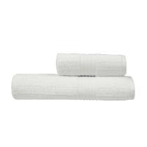 Jogo Toalhas Banho Atlântica 2p Chronos Off White 403