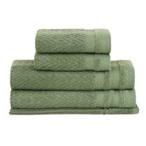 Jogo Toalhas Banho Buddemeyer 5p Soul Extra Soft Verde