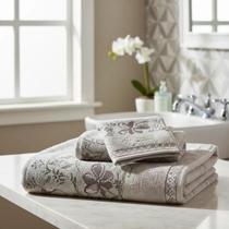 Jogo Toalhas Banho E Rosto 100algodão Karsten 430g Jogo Toalhas Banho E Rosto 100algodão Karsten 430g