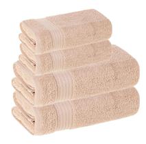 Jogo Toalhas Banho e Rosto 4 Pçs Magna 600g/m Karsten