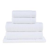 Jogo Toalhas Banho Gigante Dual Air Branca 5 Pçs Buddemeyer Jogo Toalhas Banho Gigante Dual Air Branca 5 Pçs Buddemeyer