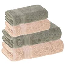 Jogo Toalhas Banho Gigante e Rosto 4 Pçs Magna 600g/m Karsten