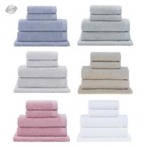 Jogo Toalhas De Banho 5 Pçs Buddemeyer Dual Air 100% Algodão Jogo Toalhas De Banho 5 Pçs Buddemeyer Dual Air 100% Algodão