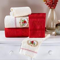 Jogo Toalhas De Banho E Rosto Aurora Com 5 Pçs Super Grossa Jogo Toalhas De Banho E Rosto Aurora Com 5 Pçs Super Grossa