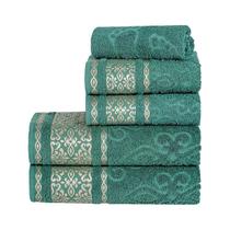 Jogo Toalhas De Banho Essence 5Pçs 100% Algodão Várias Cores
