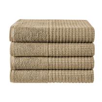 Jogo Toalhas De Banho Paris Marrom Claro 4 Peças