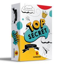 Jogo Top Secret Segredos, Estratégia e Diversão em Grupo