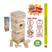Jogo Torre Divertida 54 Peças - DM TOYS