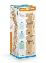 Jogo Torre Equilíbrio Em Madeira Jenga Brinquedo Educativo