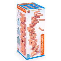 Jogo Torre Equilíbrio Em Madeira Mdf Estilo Jenga Junges