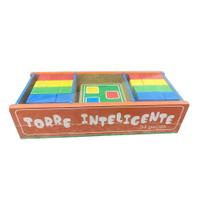 Jogo Torre Inteligente Brinquedo Educativo Equilíbrio MDF Jogo Torre Inteligente Brinquedo Educativo Equilíbrio MDF