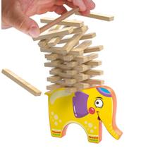 Jogo Torre No Elafante 40 Peças Empilhas 2-4 Jogadores Jogar Dmtoys