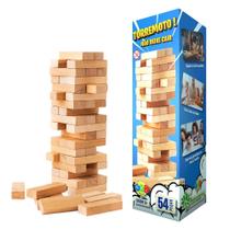 Jogo torremoto Caiu Perdeu Torre Madeira Brinquedo Jogo torremoto Caiu Perdeu Torre Madeira Brinquedo