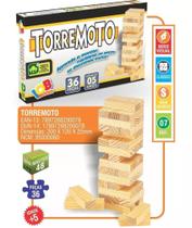 Jogo Torremoto Torre Equilíbrio Mdf Estilo - IOB