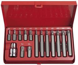 Jogo Torx Ponta 15 Pcs Cromo Vanadium Eda 8Sq