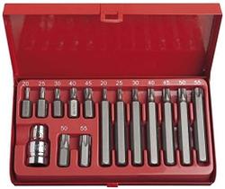 Jogo Torx Ponta 15 Pcs Cromo Vanadium Eda 8Sq Jogo Torx Ponta 15 Pcs Cromo Vanadium Eda 8Sq