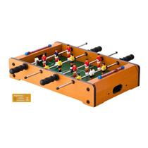 Jogo Toto Super Craque 51,5cmx31cmx10,5cm DM Toys Mini Pebolim Infantil Completo