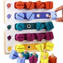 Jogo Toy Shape Sudoku Colorful Shape Nuts para crianças a partir de 3 anos Jogo Toy Shape Sudoku Colorful Shape Nuts para crianças a partir de 3 anos