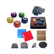 Jogo Tradicional Coreano Gonggi, Conjunto De Pedras Para Jogo De Tabuleiro Jebi Chagi Biseokchigi