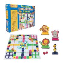 Jogo Tradicional Ludo Dos Bichos Gigante - Bate Bumbo