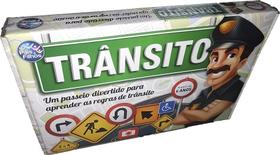 Jogo Trânsito Tabuleiro Aprenda Regras Pais e Filhos - 33266 Jogo Trânsito Tabuleiro Aprenda Regras Pais e Filhos - 33266