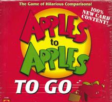 Jogo Travel Apples to Apples Mattel Comparações Hilárias