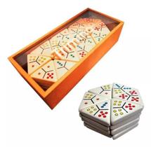 Jogo Trimino Edicao Luxo Educativo Original Board Game
