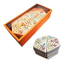 Jogo Trimino Edicao Luxo Educativo Original Board Game