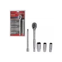 Jogo Trocar Velas Profissional 3/8 05 Pecas