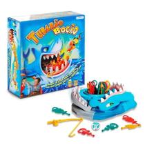 Jogo Tubarão Bocão Multikids Brinquedo Infantil Pescaria