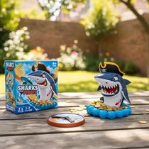 Jogo Tubarão Pirata Infantil De Mesa Shark Game Jogo Tubarão Pirata Infantil De Mesa Shark Game