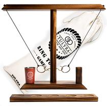 Jogo Tulyra XL Ring Toss 40x33 cm, mini copo de aço inoxidável