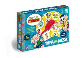Jogo Turma Da Mônica Tapa Na Mesa Com 4 Raquetes E 48 Cartas - NIG Brinquedos