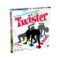 Jogo Twister com Tapete Clássico e Roleta com Seta Hasbro - 8516 Jogo Twister com Tapete Clássico e Roleta com Seta Hasbro - 8516