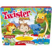 Jogo Twister Junior 2 Em 1 Hasbro Jogo Twister Junior 2 Em 1 Hasbro