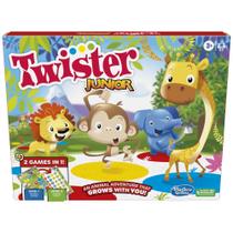 Jogo Twister Junior Animal Adventure Hasbro Gaming - Tapete de 2 Lados