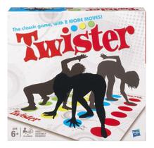 Jogo Twister Refresh Com Tapete Clássico Hasbro Amigos Game
