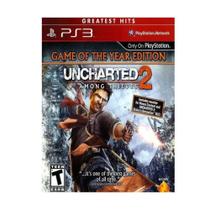 Jogo Uncharted 2 Among Thieves GOTY Edition Ps3 Hits Novo - Naughty Dog