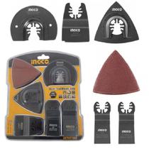 Jogo Universal para Ferramentas Oscilante Multifunção Kit 15peças Ingco AKTMT1502