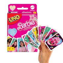 Jogo Uno Barbie Original Rosa Lançamento Filme Mattel
