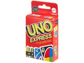 Jogo UNO Express Mattel 56 Cartas