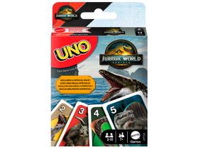 Jogo UNO Jurassic World: Rebirth Mattel 112 Cartas